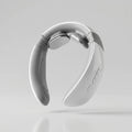 U-shaped white EMS neck massager